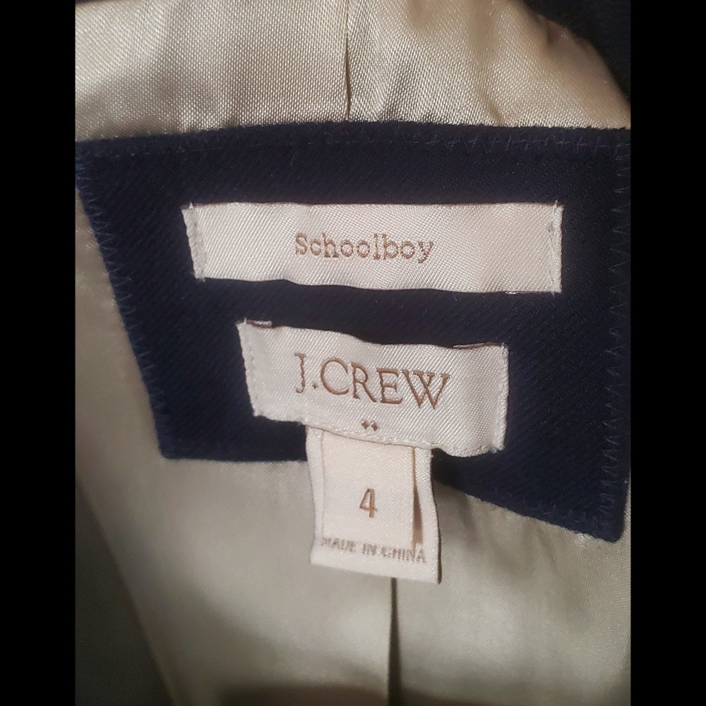 Sharp! Fully Lined Navy J. Crew Blazer! - image 2